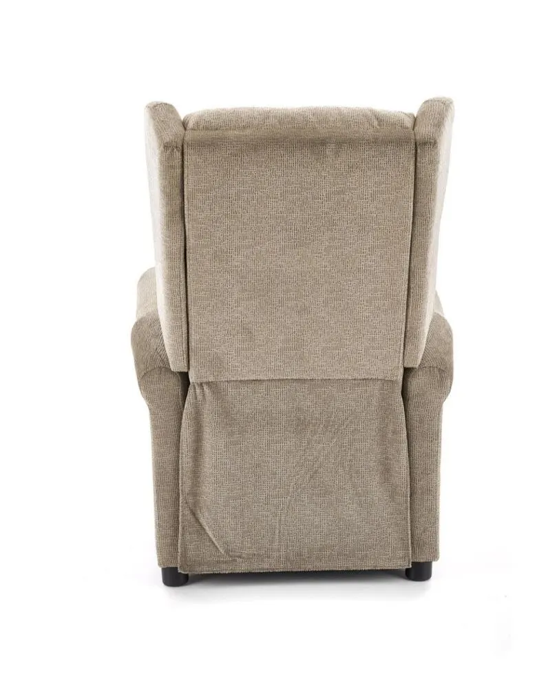 Fotel rozkładany masujący AGUSTIN M beżowy do salonu I sklep meblowy MIRAT.