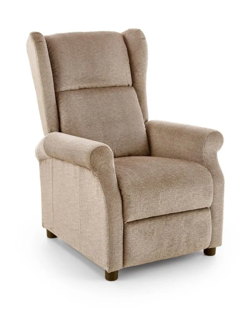 Fotel rozkładany masujący AGUSTIN M beżowy do salonu I sklep meblowy MIRAT.