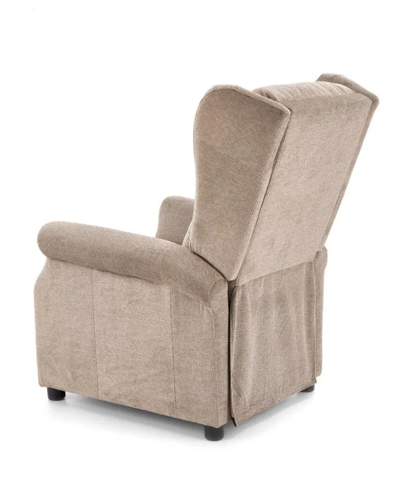 Fotel rozkładany masujący AGUSTIN M beżowy do salonu I sklep meblowy MIRAT.