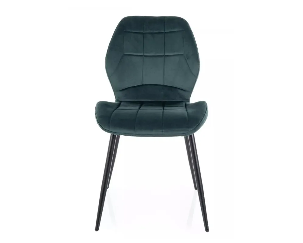 Krzesło JAKE VELVET zielone I sklep meblowy MIRAT. styl GLAMOUR