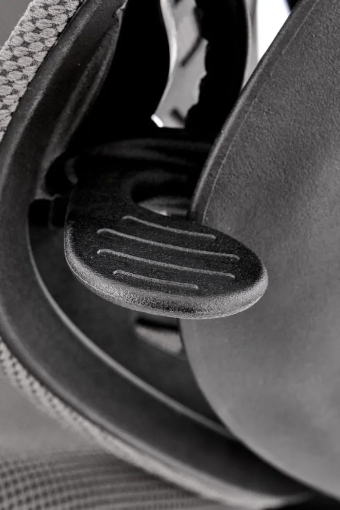 Fotel biurowy RUBIO szary/czarny z regulowanymi podłokietnikami I sklep meblowy MIRAT.