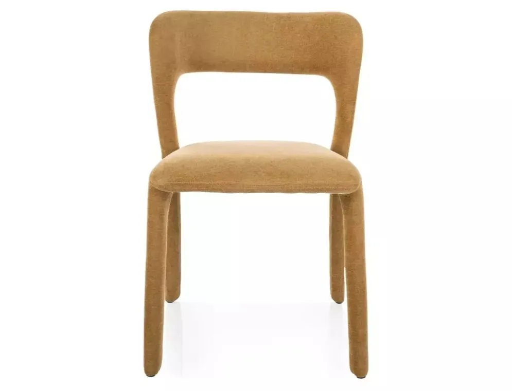 Krzesło tapicerowane VICO WIND oliwkowe designerskie I sklep meblowy MIRAT.