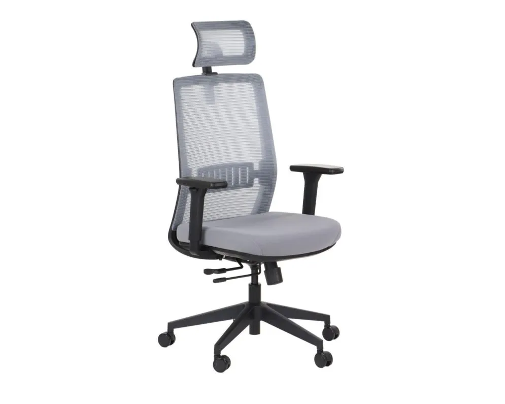 Fotel biurowy CUTLER szary I sklep meblowy MIRAT.