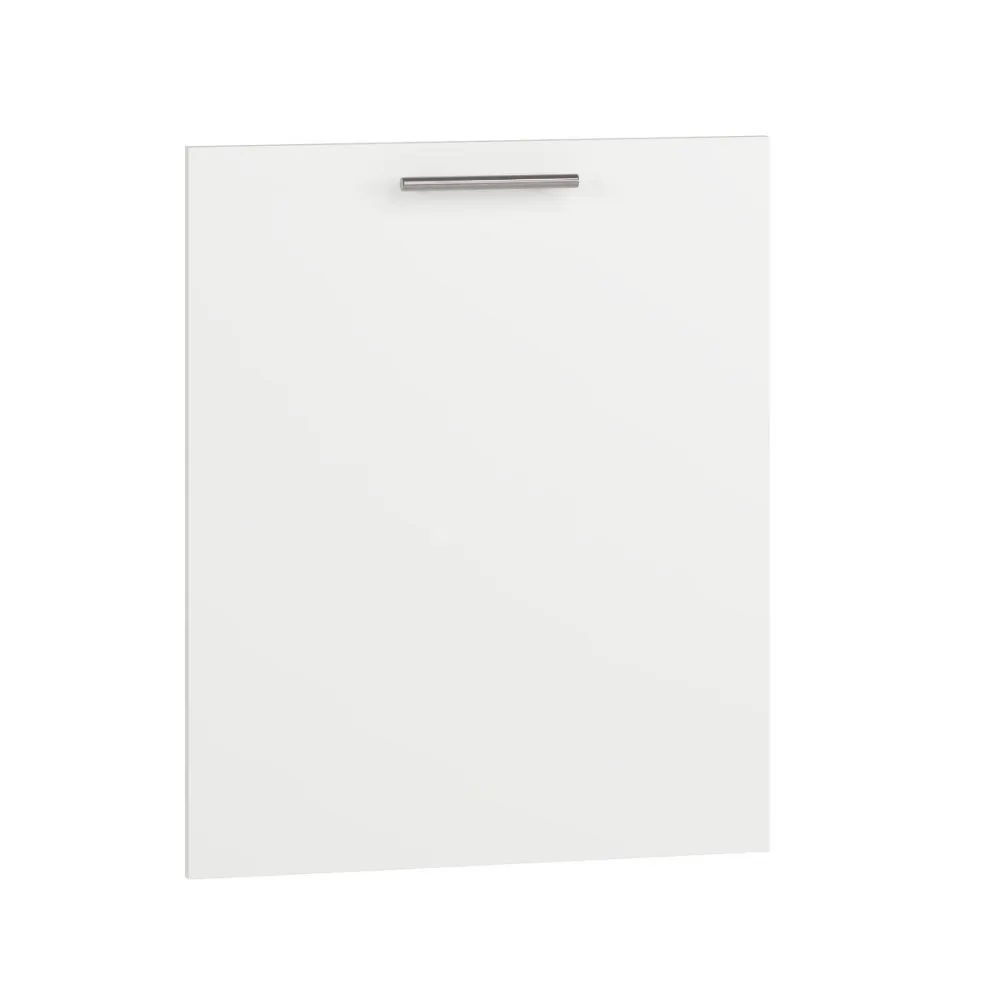 Wodoodporny front do zabudowy zmywarki 60 VENTO DM-60/72 biały mat I sklep meblowy MIRAT.  kolekcja VENTO