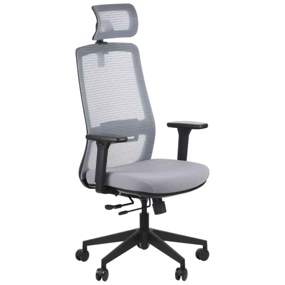 Fotel biurowy WISTER szary I sklep meblowy MIRAT.