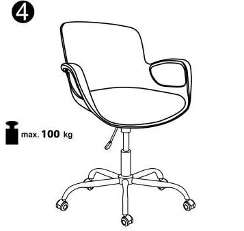 Fotel dziecięcy FROST czarny z podłokietnikami I sklep meblowy MIRAT.
