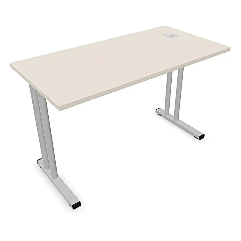 Biurko EASY SPACE C-LEG RC 120x60cm kaszmirowe do biura I sklep meblowy MIRAT.