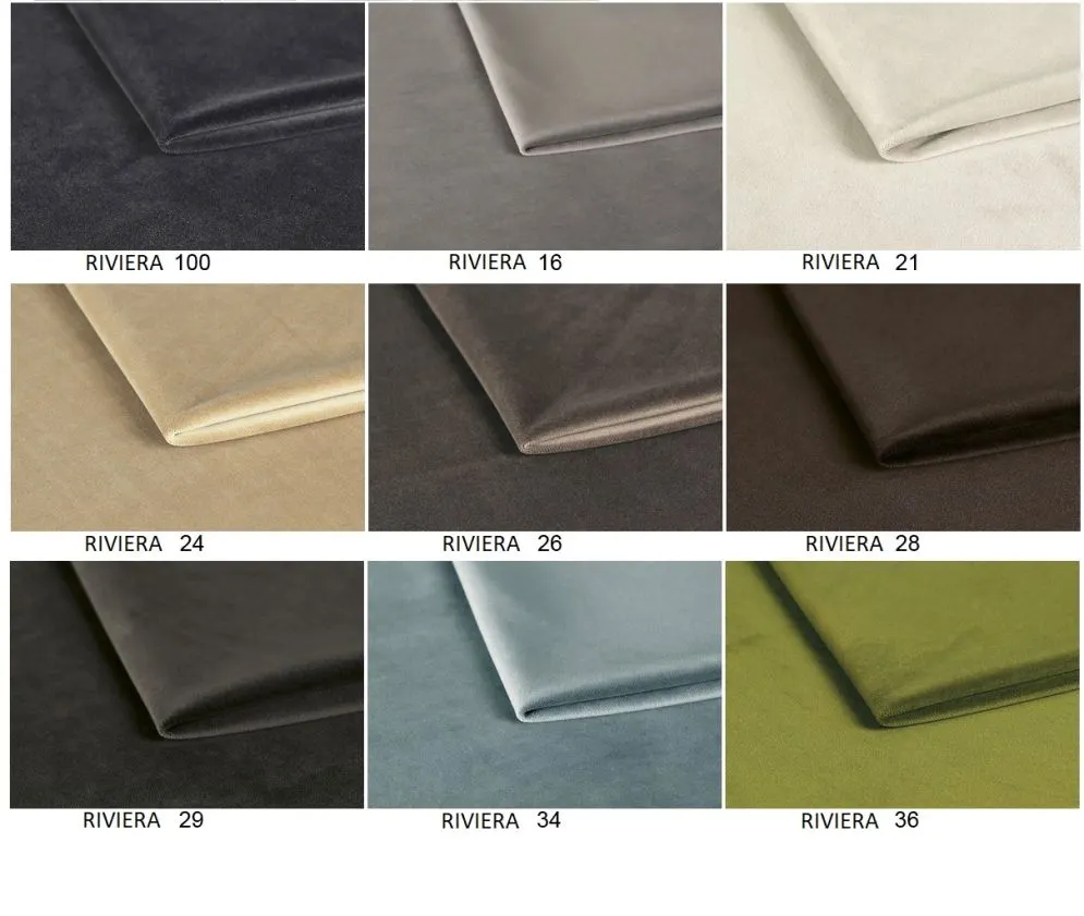 Narożnik z funkcją spania BOSS beżowy welurowy I sklep meblowy MIRAT.