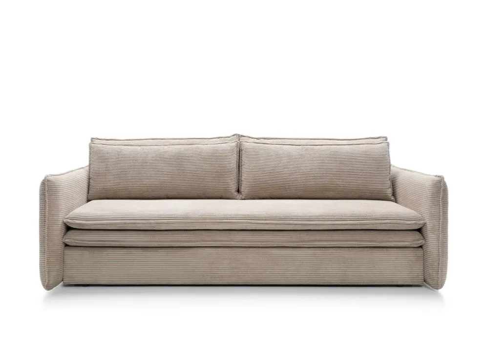 Sofa rozkładana LUNA SLIM beżowa trzyosobowa I sklep meblowy MIRAT.