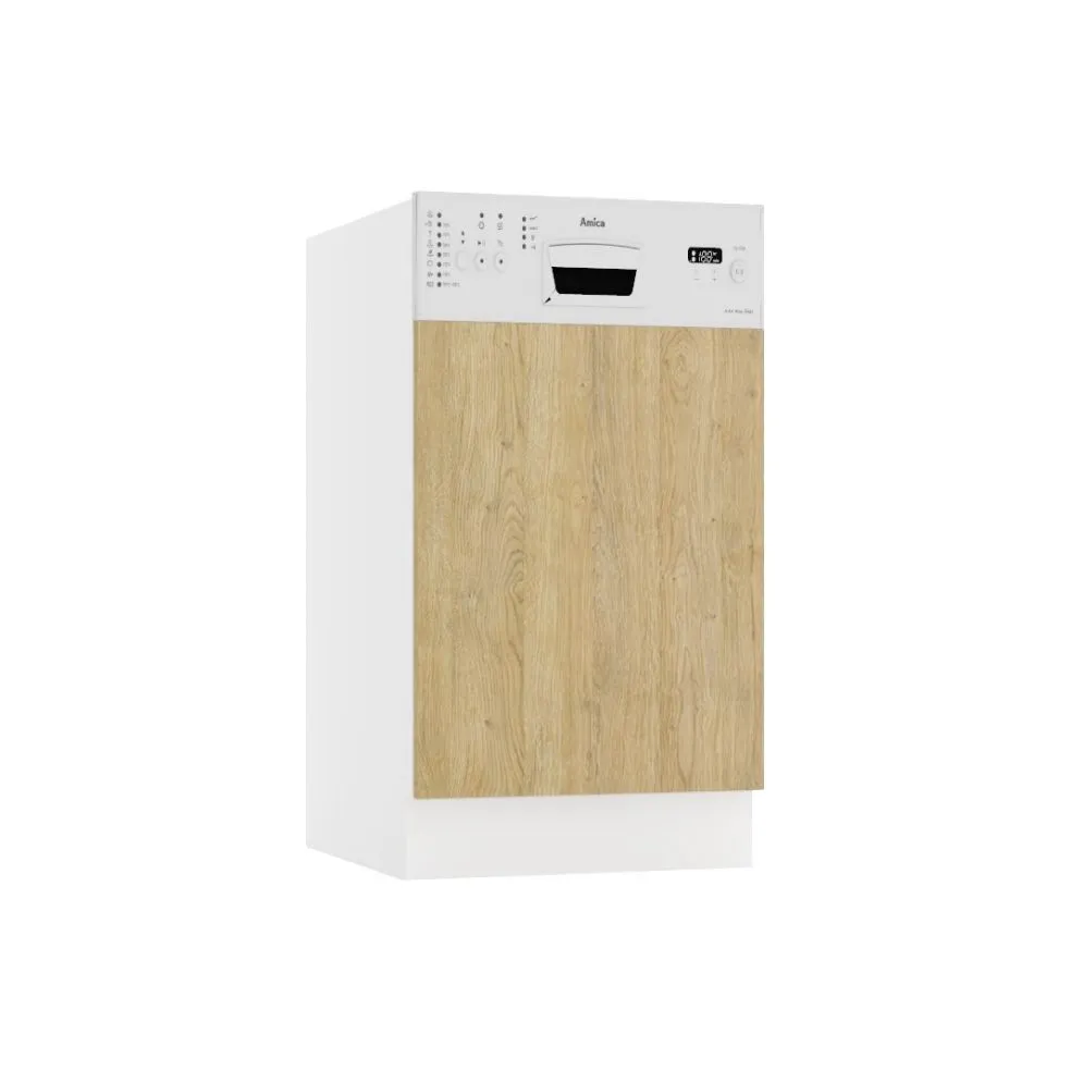 Foliowany front do zabudowy zmywarki 45 DENIS PO dąb london | MIRAT. kolekcja DENIS