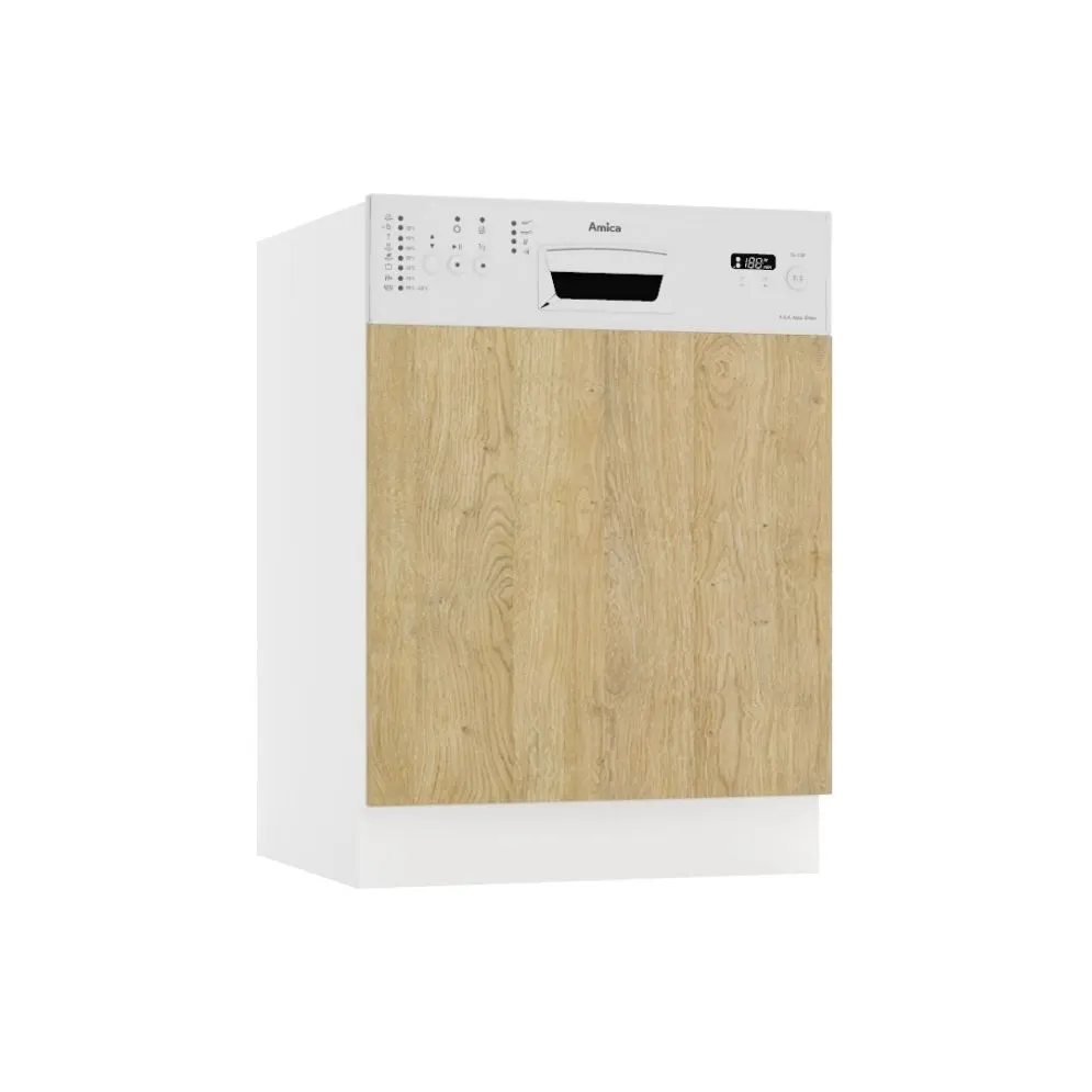 Drewniany front do zabudowy zmywarki 60 DENIS PO dąb london | MIRAT.  kolekcja DENIS