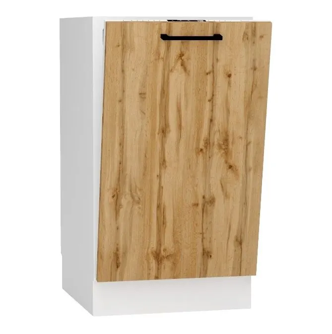 Front do zabudowy zmywarki 45 BONO PU dąb wotan I sklep meblowy MIRAT.