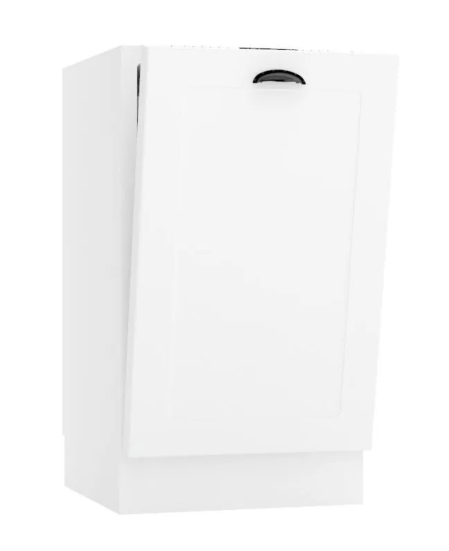 Front do zabudowy zmywarki 45 ADELE PU biały I sklep meblowy MIRAT.