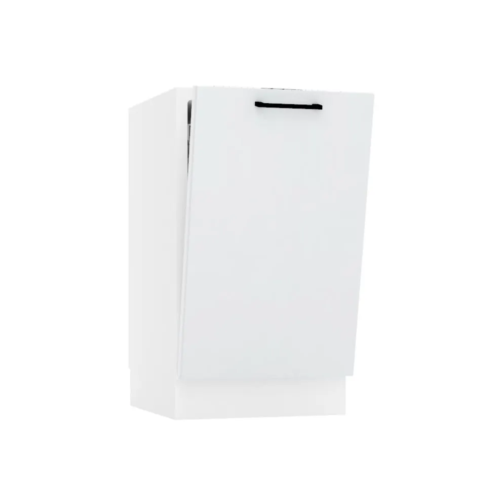 Foliowany front do zabudowy zmywarki 45 DENIS PU szary I MIRAT.  kolekcja DENIS