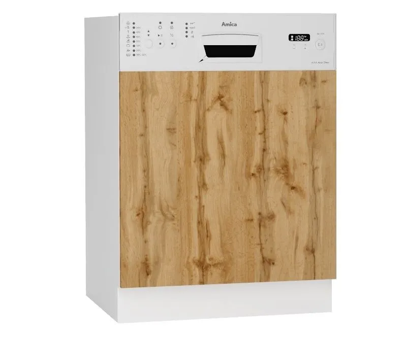 Front do zabudowy zmywarki 60 BONO PO dąb wotan I sklep meblowy MIRAT.