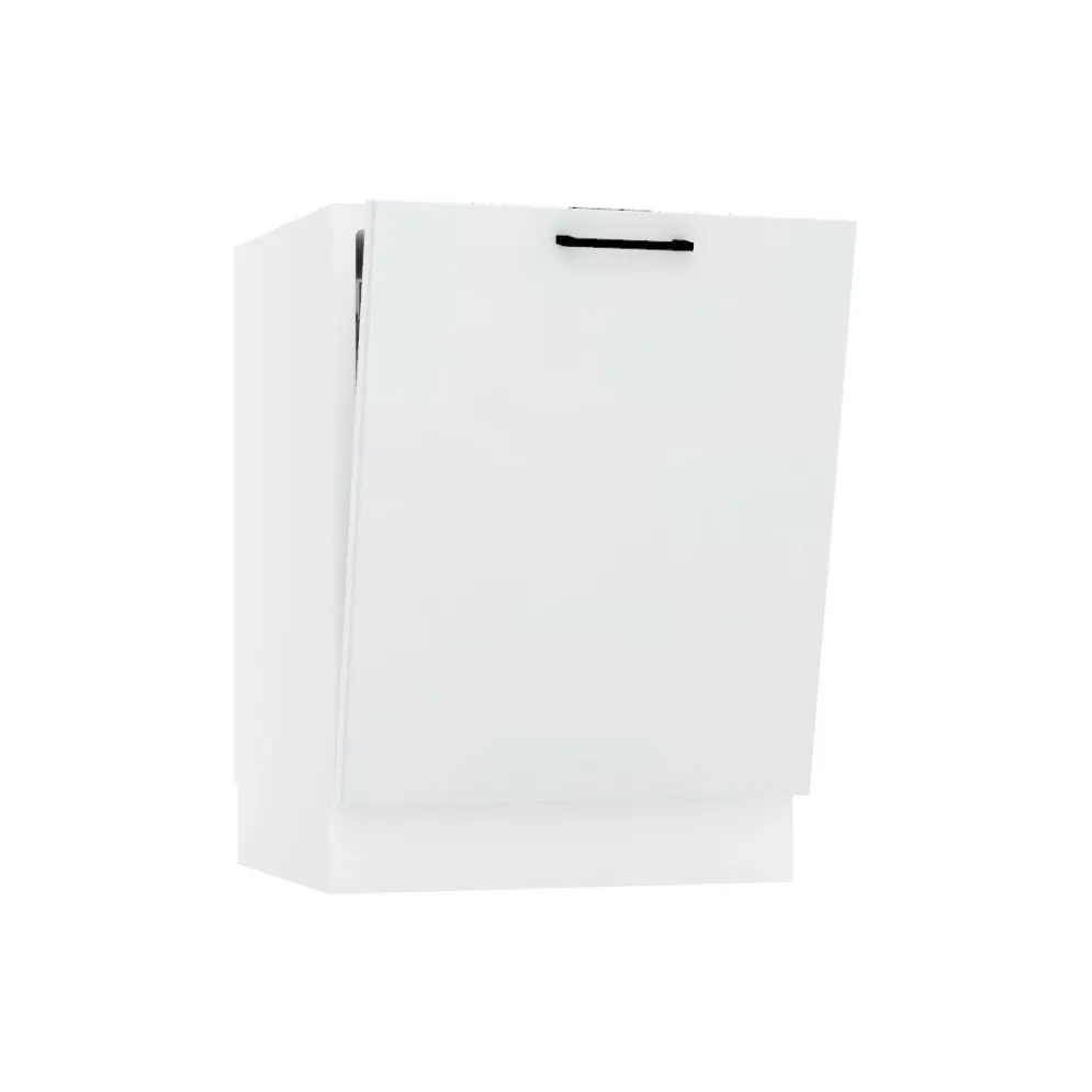 Front do zabudowy zmywarki z ukrytym panelem 60 DENIS PU szara I MIRAT.  kolekcja DENIS