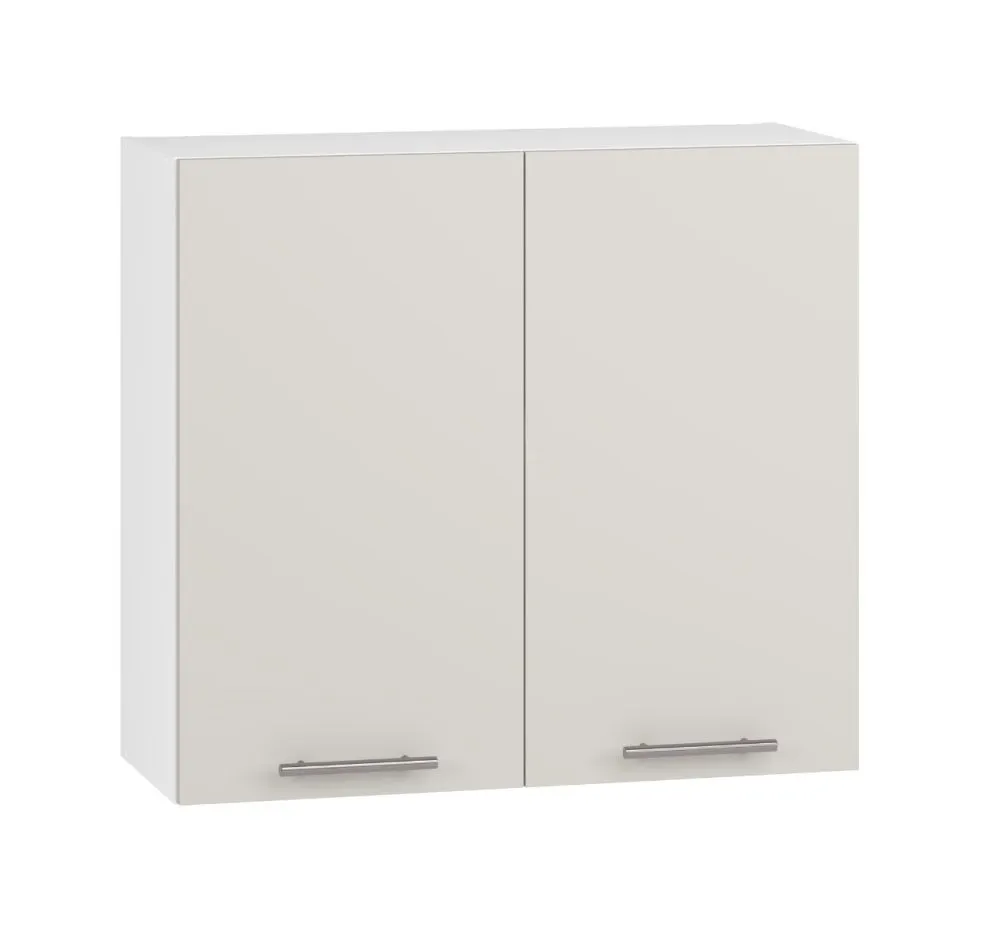 Dwudrzwiowa szafka kuchenna wisząca 80 VENTO G-80/72 kaszmirowa I sklep meblowy MIRAT.  kolekcja VENTO