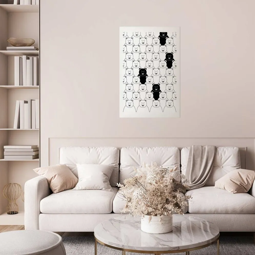 Plakat Obcy w stadzie 21x30 cm bez ramy z marginesem | MIRAT.