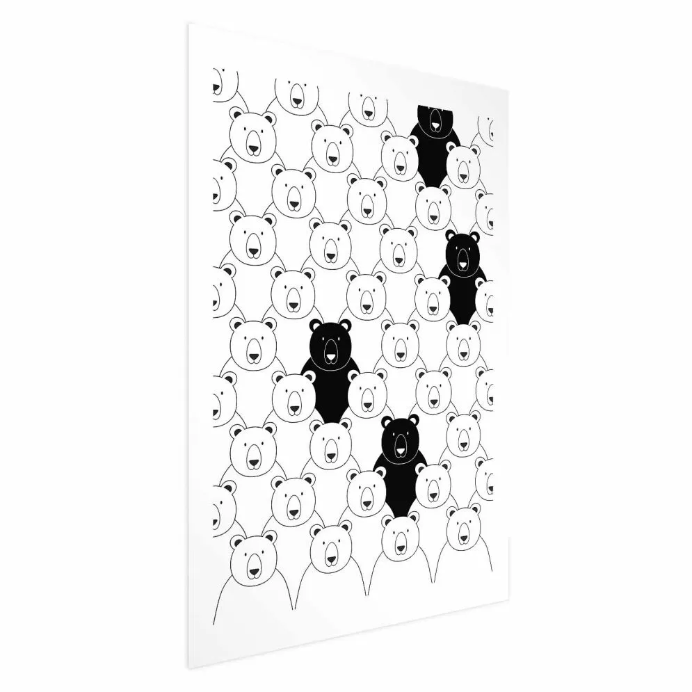 Plakat Obcy w stadzie 21x30 cm bez ramy z marginesem | MIRAT.