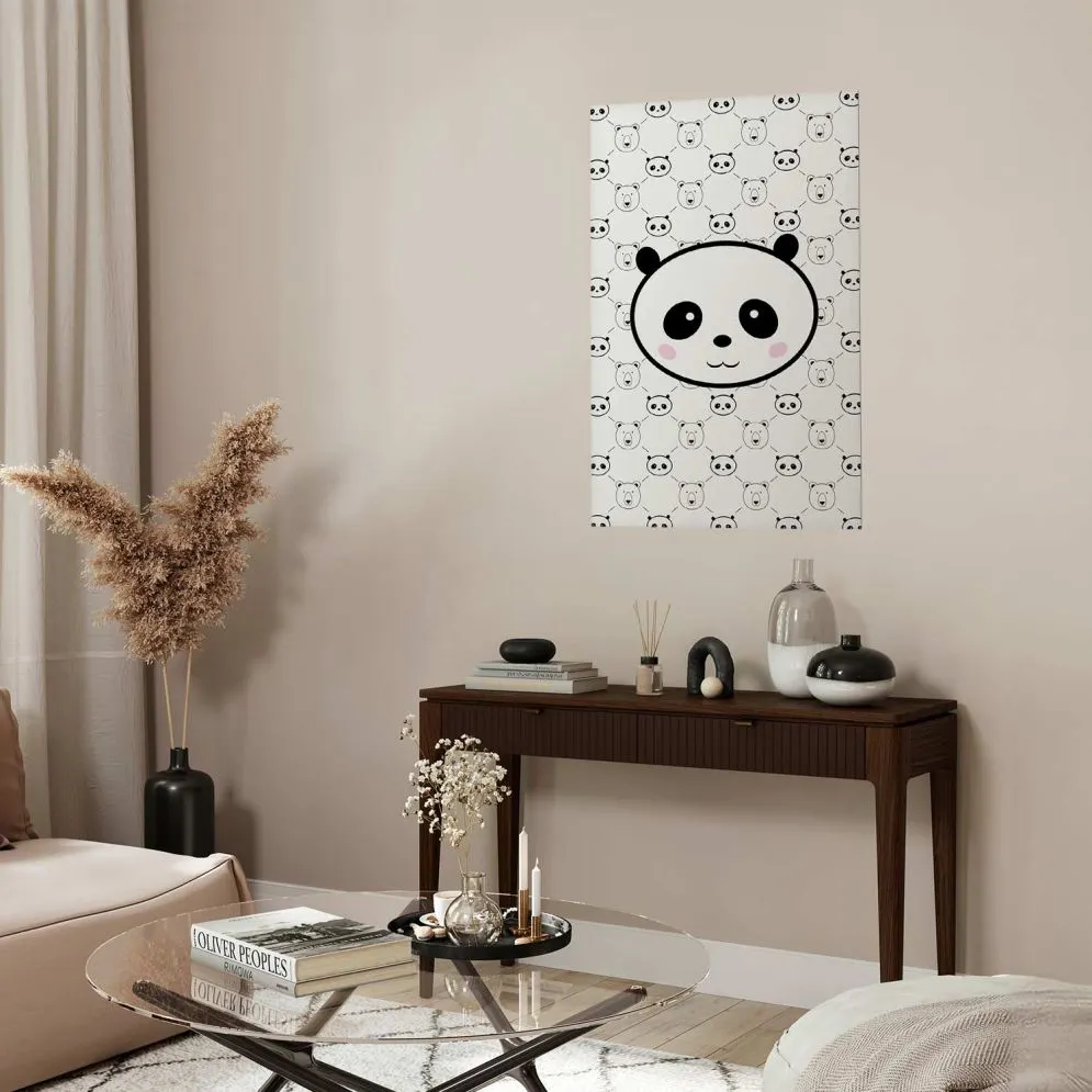 Plakat Pandy i niedźwiedzie 21x30 cm bez ramy bez marginesu | MIRAT.