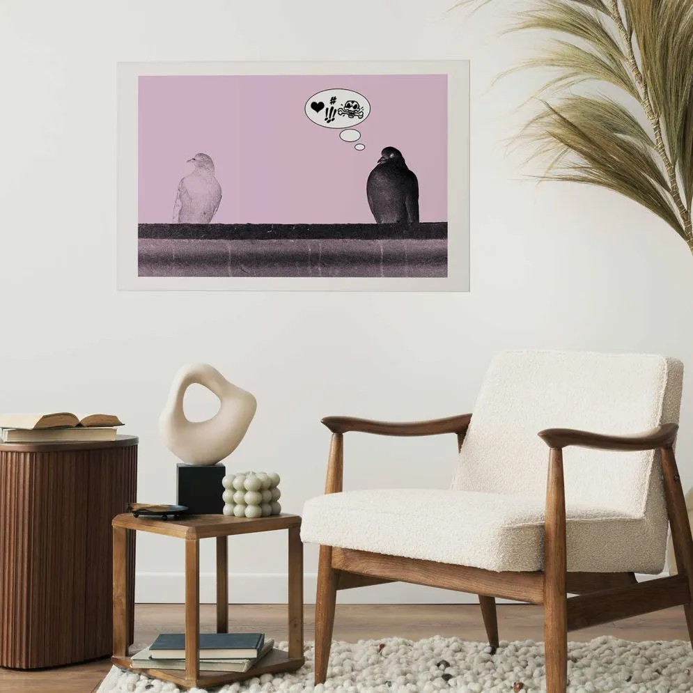 Plakat Zaloty 90x60 cm bez ramy z marginesem | MIRAT.