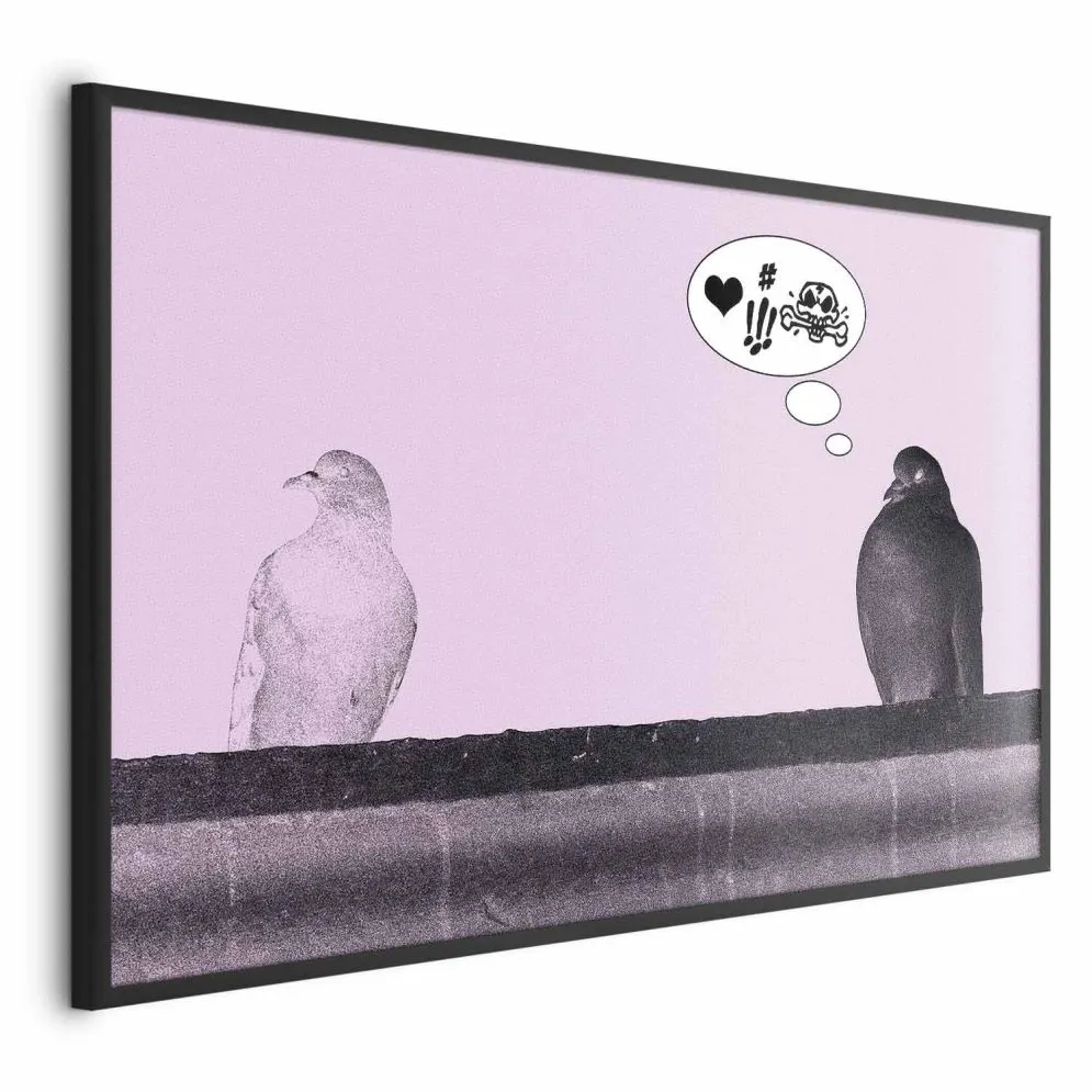 Plakat Zaloty 42x29,7 cm z ramą czarną bez marginesu | MIRAT.