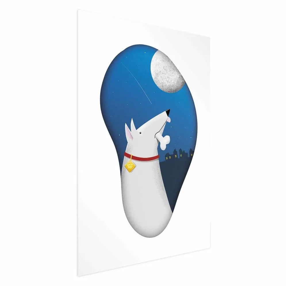 Plakat Psie marzenia 21x30 cm bez ramy bez marginesu | MIRAT.