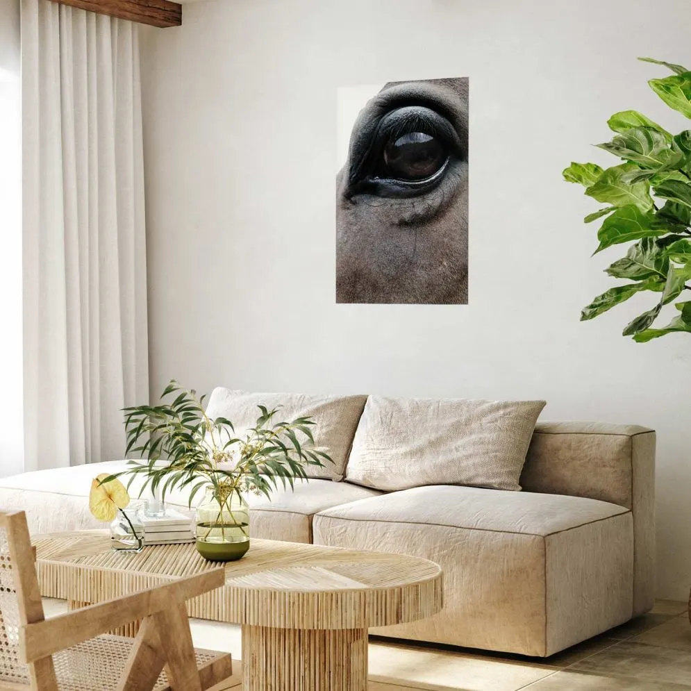 Plakat Szczere oczy 21x30 cm bez ramy bez marginesu | MIRAT.