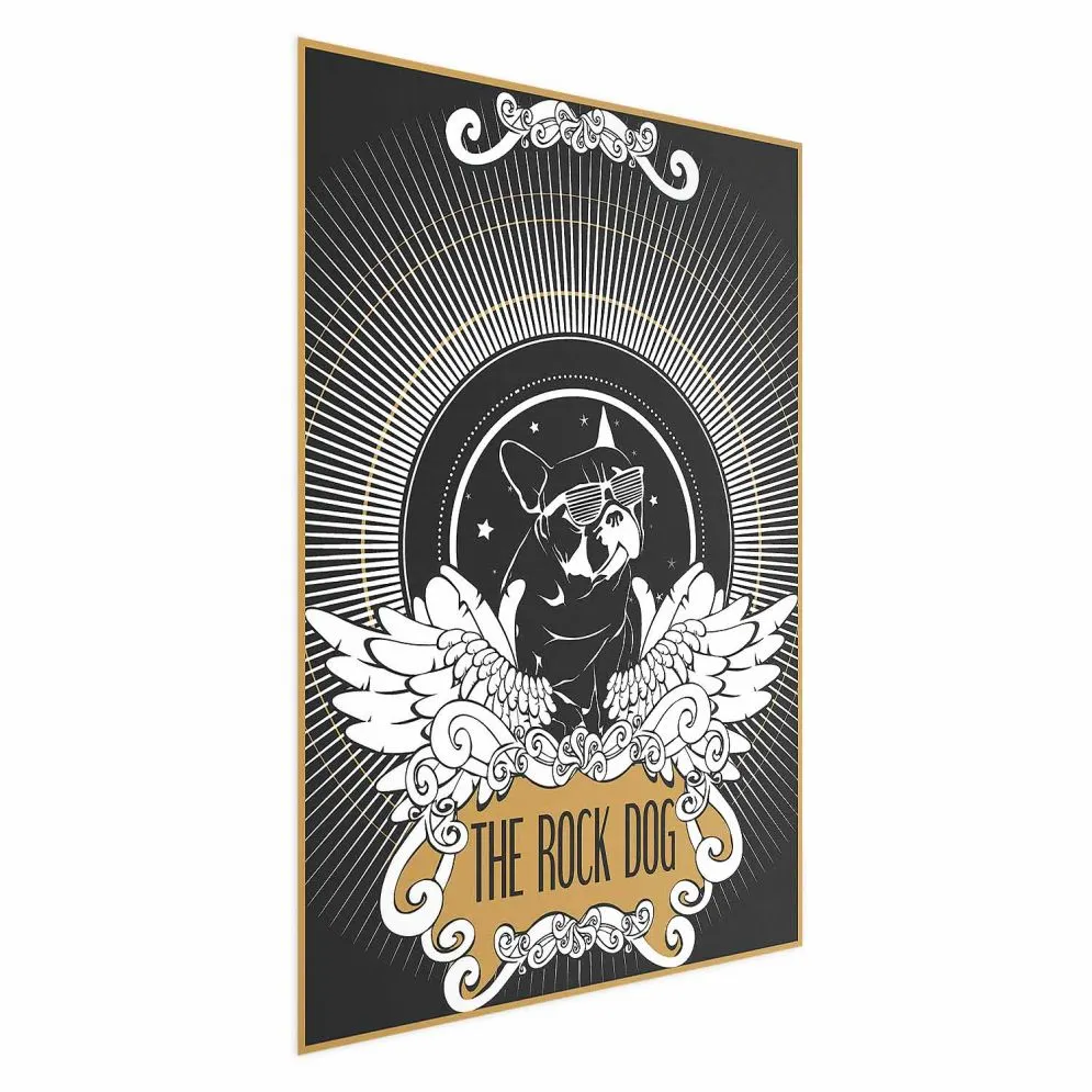 Plakat The Rock Dog 40x60 cm bez ramy bez marginesu | MIRAT.