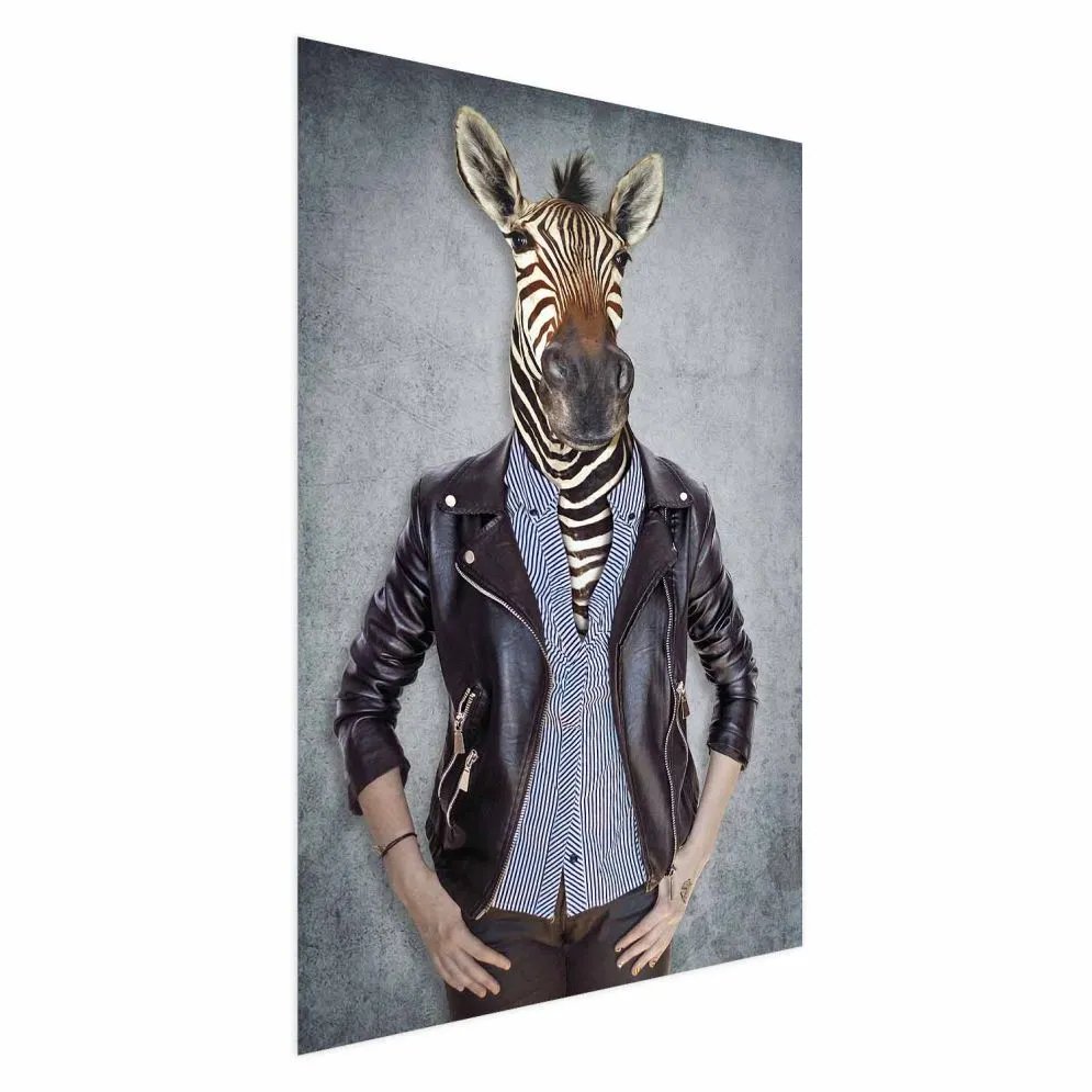 Plakat Zebra Ewa 40x60 cm bez ramy bez marginesu | MIRAT.