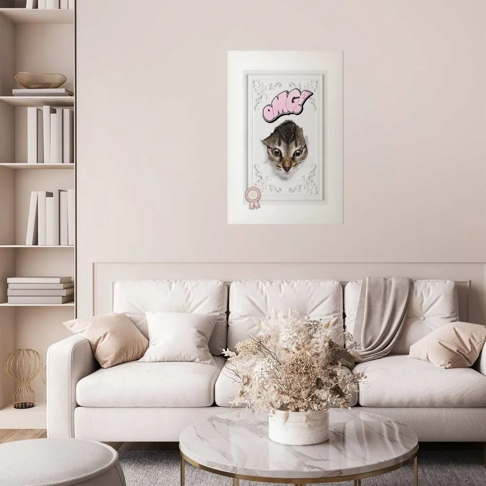 Plakat OMG 21x30 cm bez ramy z marginesem | MIRAT.