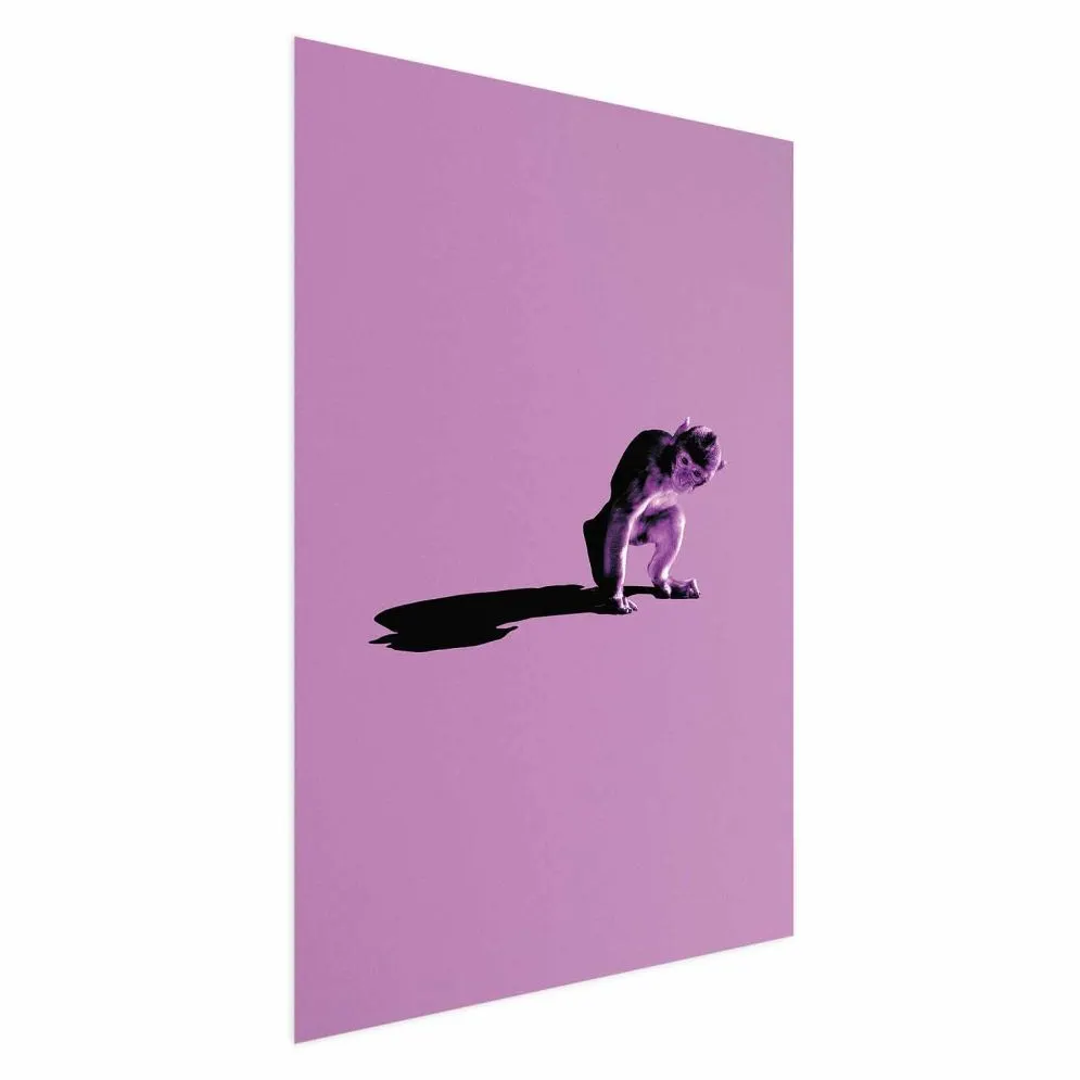 Plakat Mała małpka 60x90 cm bez ramy bez marginesu | MIRAT.