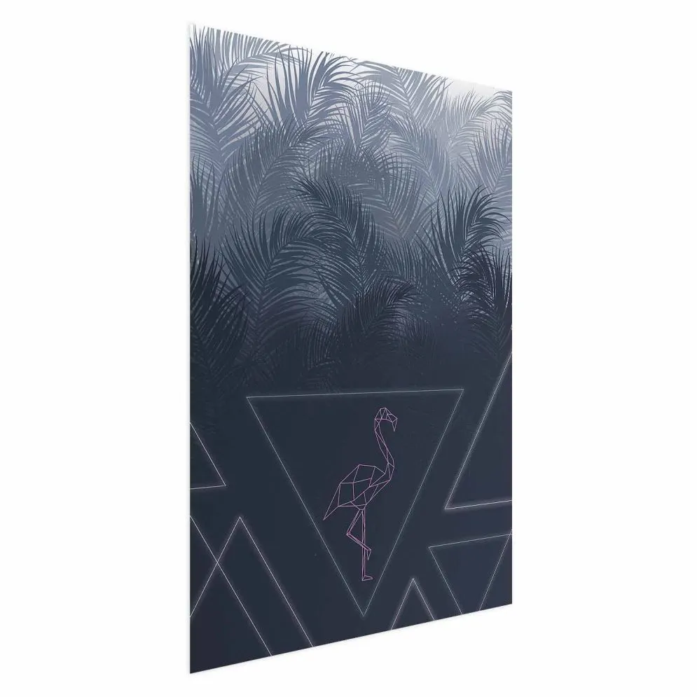 Plakat Geometryczny ptak 40x60 cm bez ramy bez marginesu | MIRAT.