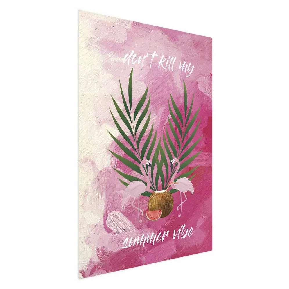 Plakat Summer Vibe 21x30 cm bez ramy bez marginesu | MIRAT.