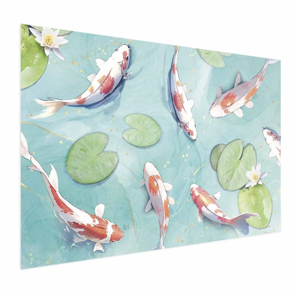 Plakat Staw w Japonii 90x60 cm bez ramy bez marginesu | MIRAT.