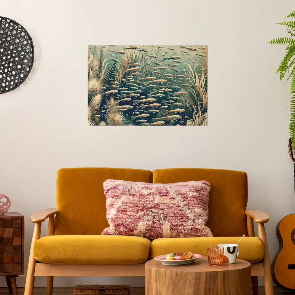 Plakat Oceaniczna przyroda 60x40 cm bez ramy bez marginesu | MIRAT.