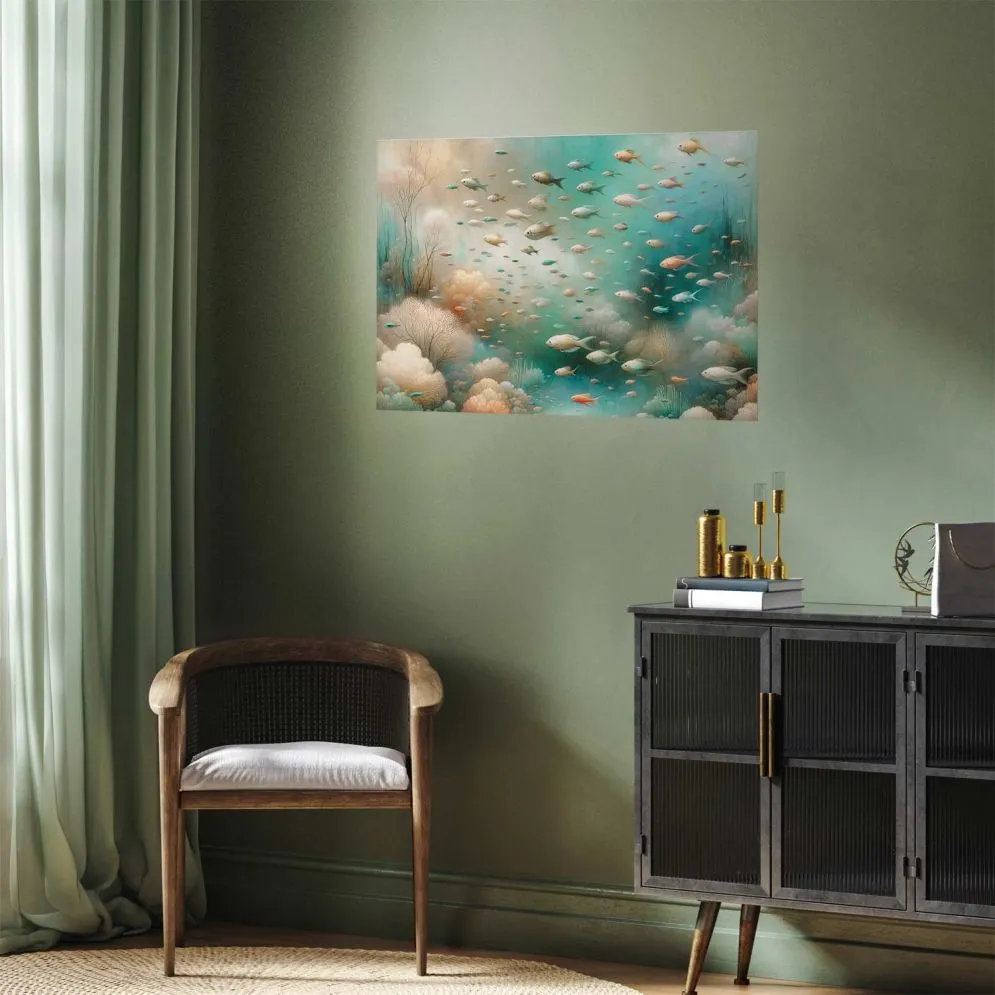 Plakat Oceaniczne piękno 90x60 cm bez ramy bez marginesu | MIRAT.