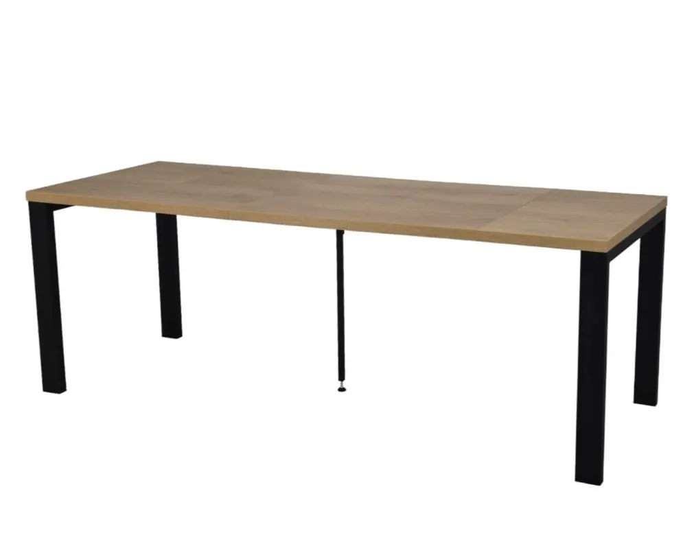 Stół rozkładany GARANT 80(215)x80 dąb cremona I sklep meblowy MIRAT. styl LOFT