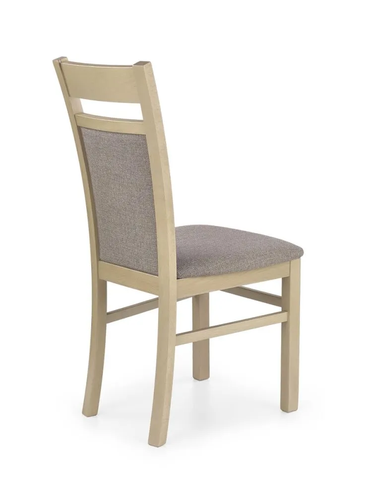 Krzesło GERARD 2 dąb sonoma tapicerowane | MIRAT. styl KLASYCZNY kolekcja GERARD