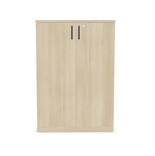 Komoda biurowa EASY SPACE CABINET H-D2 3-OH 80cm akacjowa zamykana I sklep meblowy MIRAT.