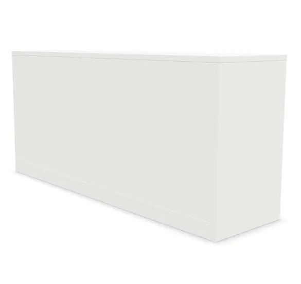 Szafka biurowa przesuwna EASY SPACE CABINET S 1.5-OH 160cm biała zamykana I sklep meblowy MIRAT.