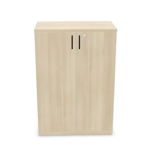 Komoda biurowa EASY SPACE CABINET H-D2 3-OH 80cm akacjowa zamykana I sklep meblowy MIRAT.