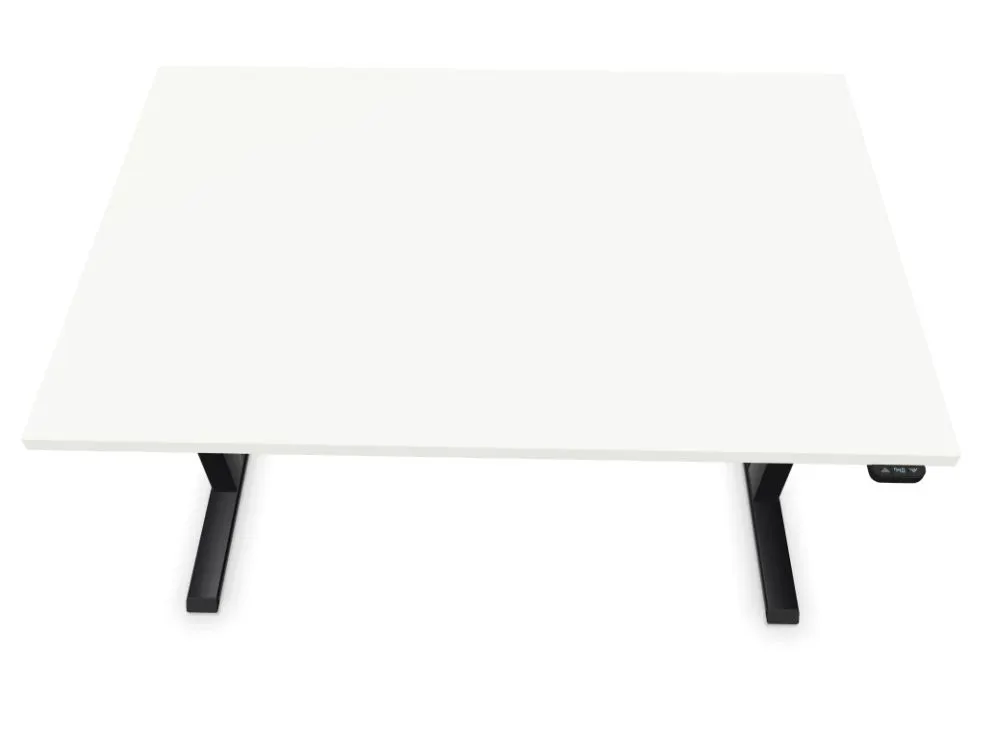 Biurko eCOMO 120x60cm białe z regulacją wysokości dla dzieci I sklep meblowy MIRAT.