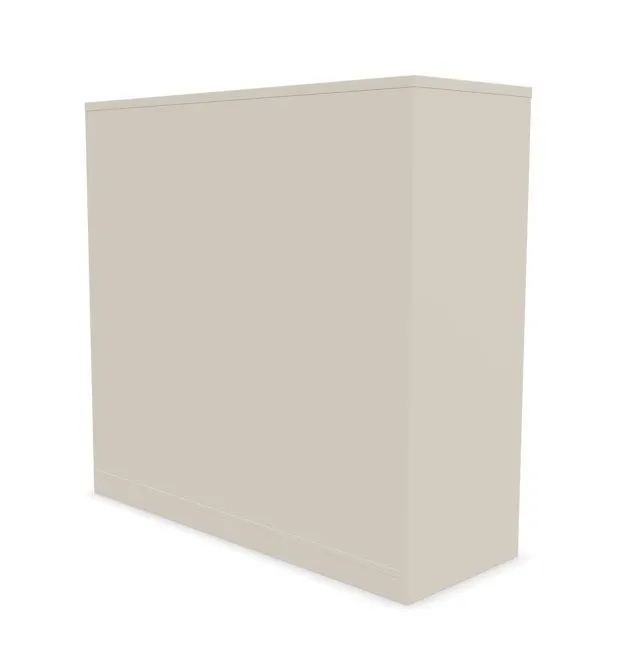 Szafka biurowa przesuwna EASY SPACE CABINET S 3-OH 120cm kaszmirowa zamykana I sklep meblowy MIRAT.