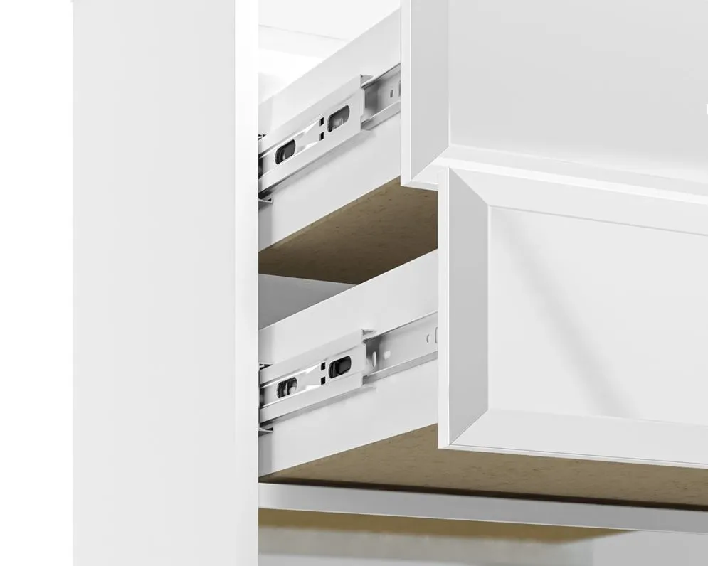 Szafka nocna GLAMOUR 07 3S biały połysk I sklep meblowy MIRAT. styl GLAMOUR kolekcja GLAMOUR