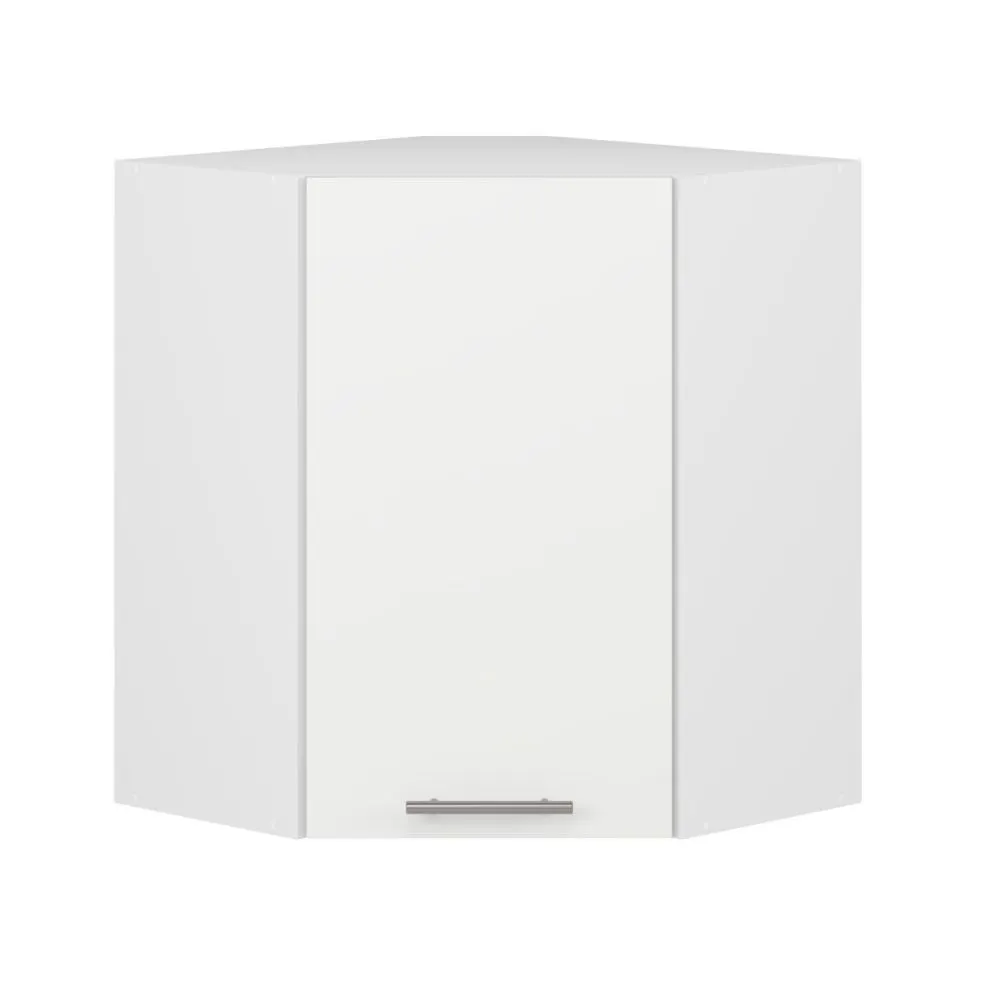 Szafka kuchenna narożna 60 VENTO GN-60/72 biały mat z półkami I sklep meblowy MIRAT.  kolekcja VENTO