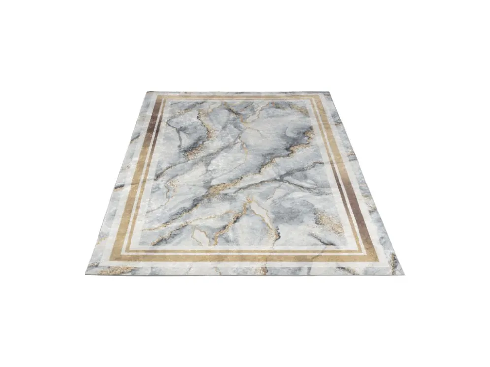 Dywan GOLDIEMAR 120x180 szary do sypialni I sklep meblowy MIRAT.