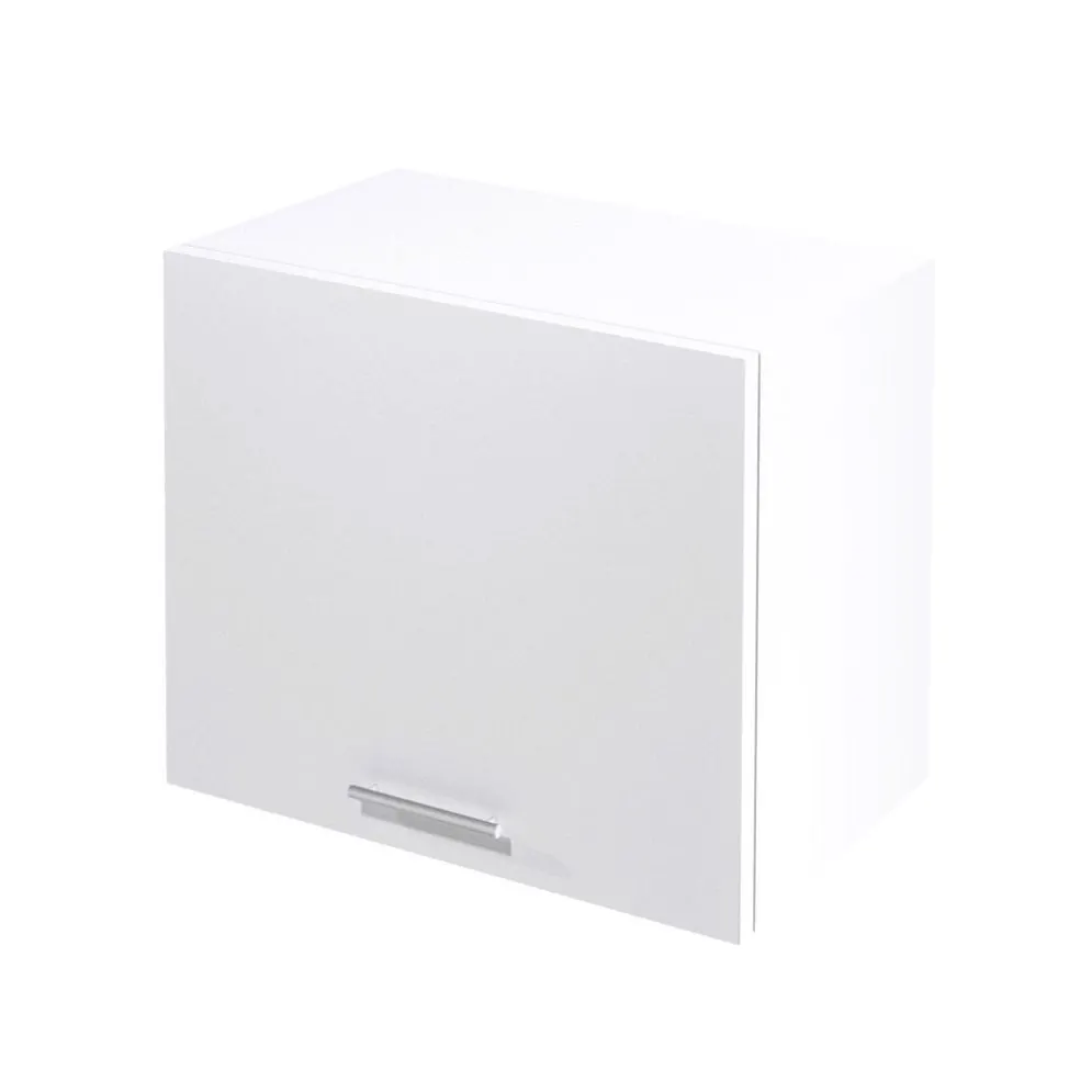 Szafka kuchenna wisząca 60 VENTO GOO-60/58 biały połysk z półką | MIRAT.  kolekcja VENTO