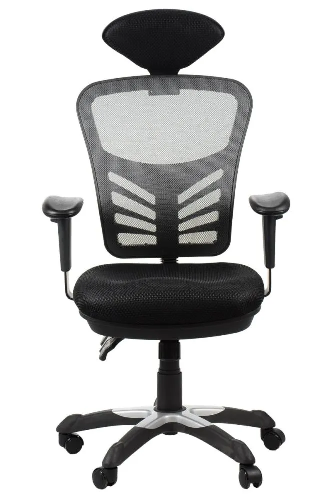 Fotel biurowy HG-0001H szary regulowany | MIRAT.