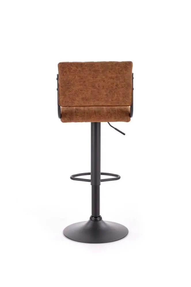 Hoker H-88 brązowy na jednej nodze z okrągłą podstawą | MIRAT. w stylu LOFT, VINTAGE kolekcja